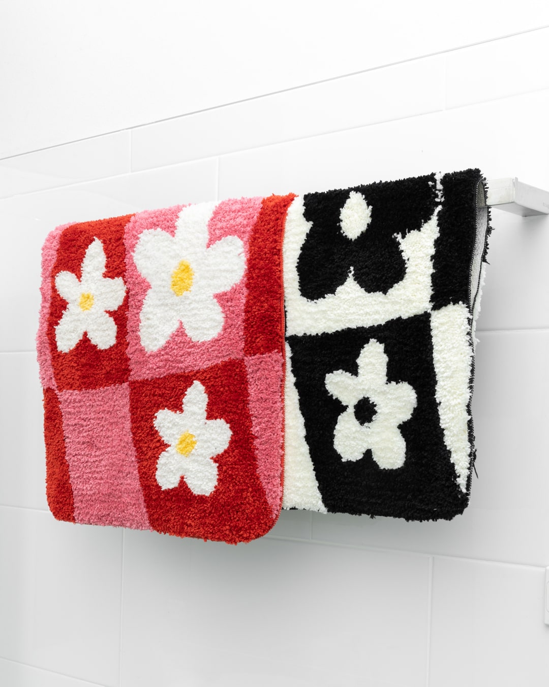 'Flower Power' Bath Mat