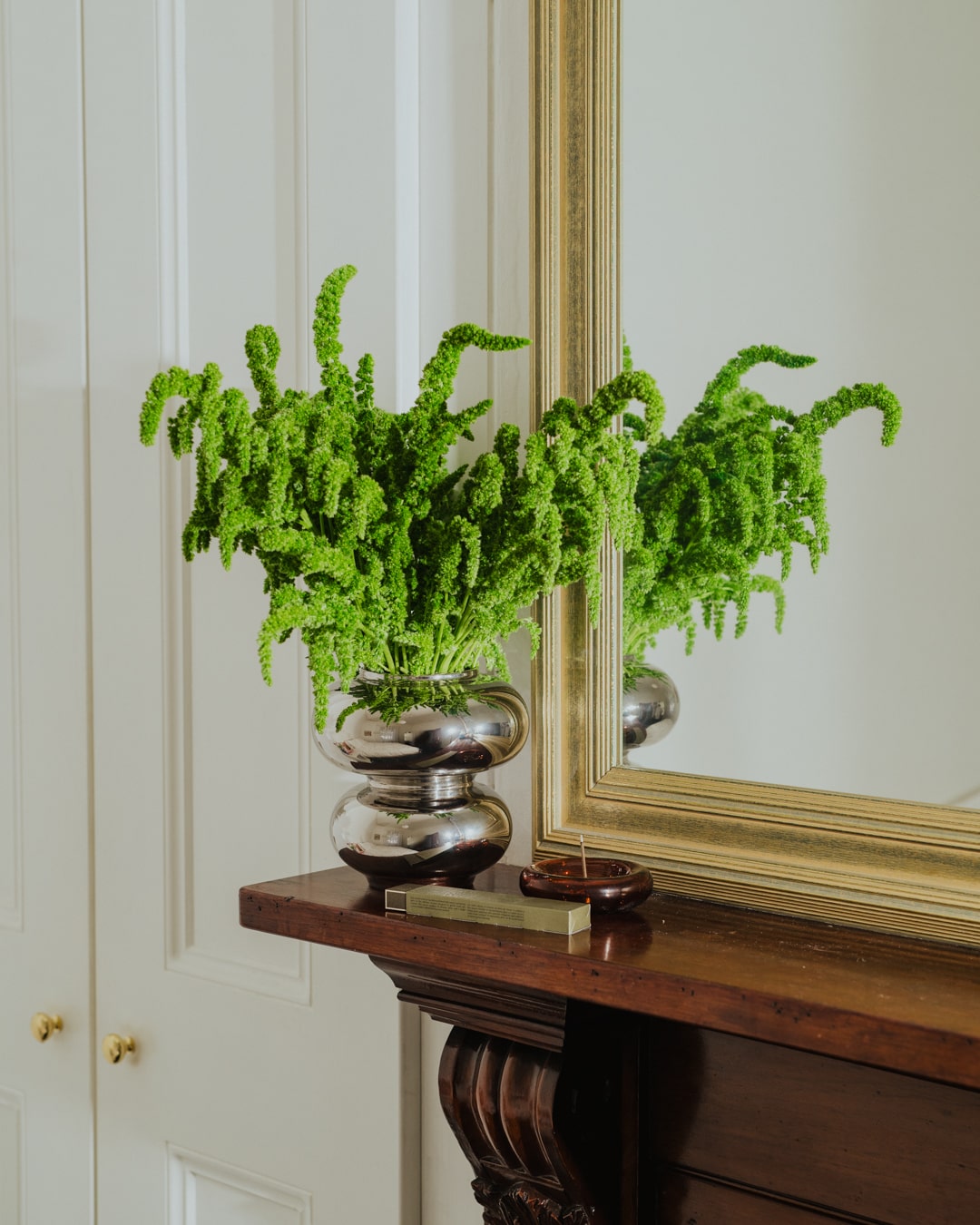 'Bubble Boy' Chrome Vase